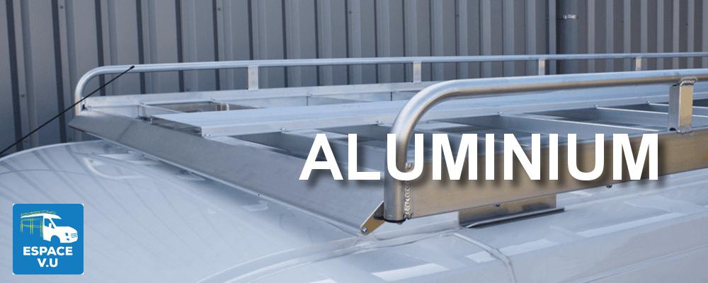 Galerie aluminium EN KIT pour véhicule utilitaire.